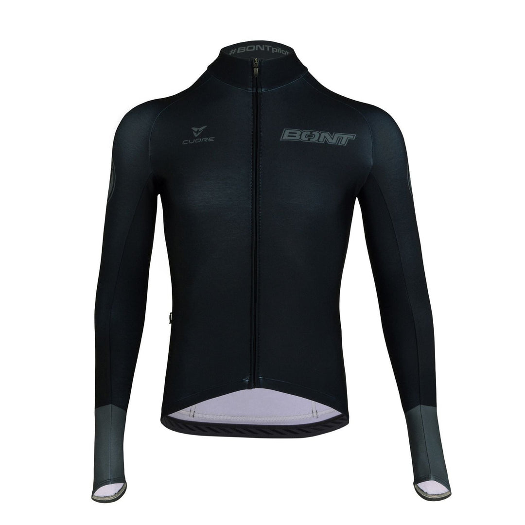 Men's Long Sleeve Jersey Black/Grey