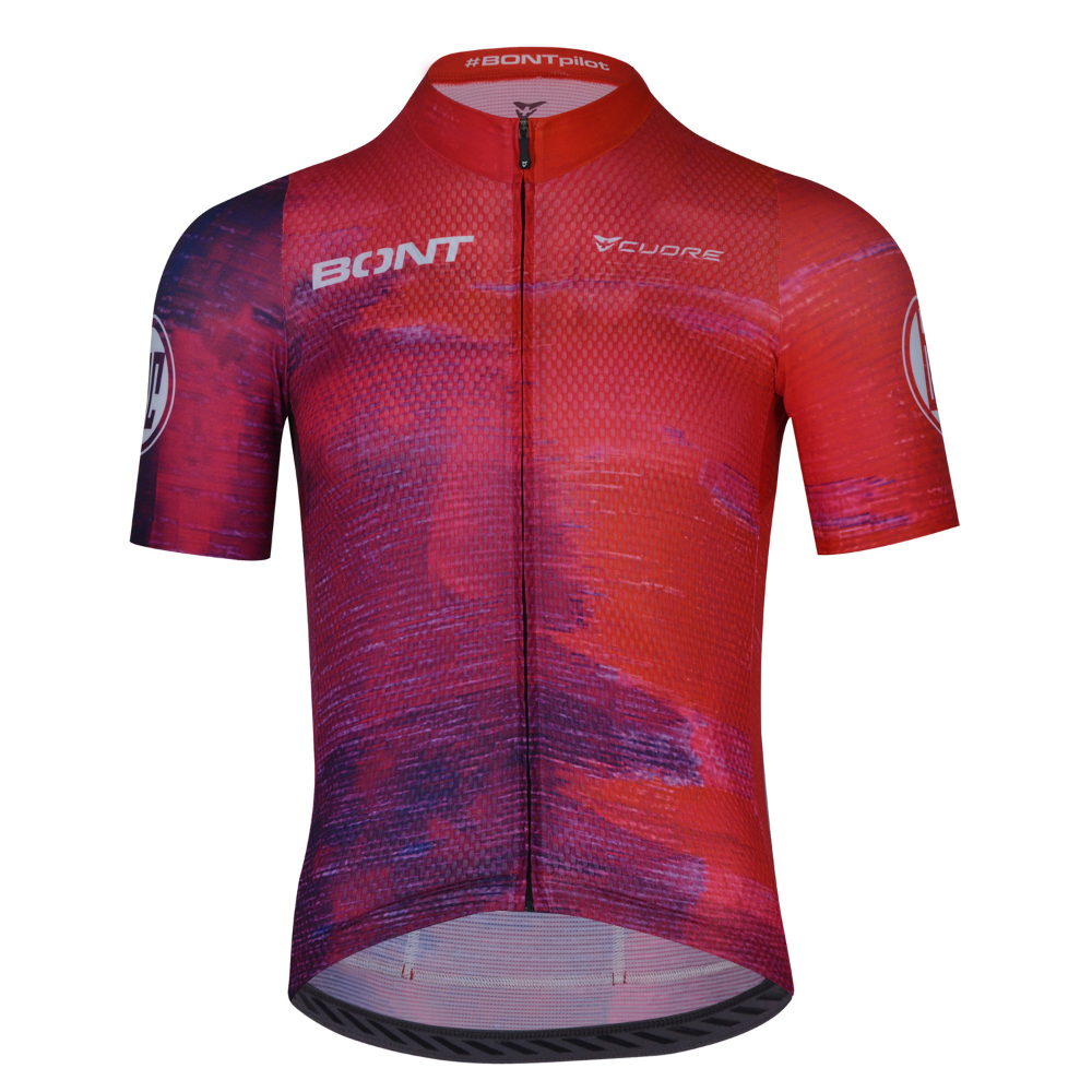 Men's Short Sleeve Jersey 2.0 Red – Bont Cycling
