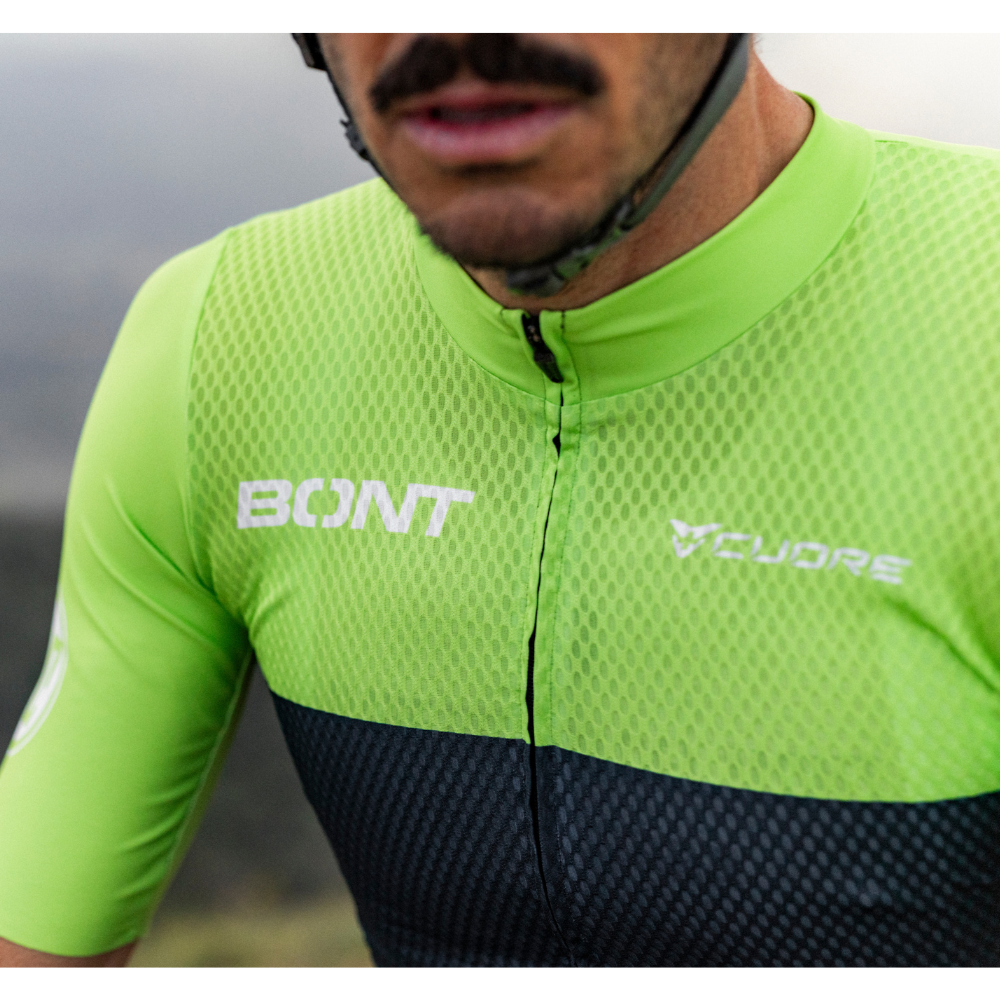 ウェア BONT CYCLING Men's Short Sleeve Jersey Black/Grey – Bont Cycling