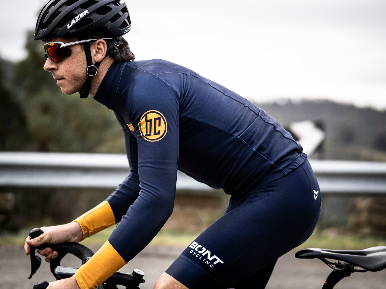 Men's Long Sleeve Jersey Black/Grey