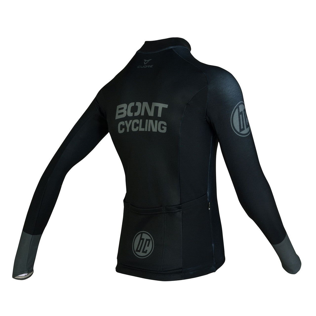 Men's Long Sleeve Jersey Black/Grey