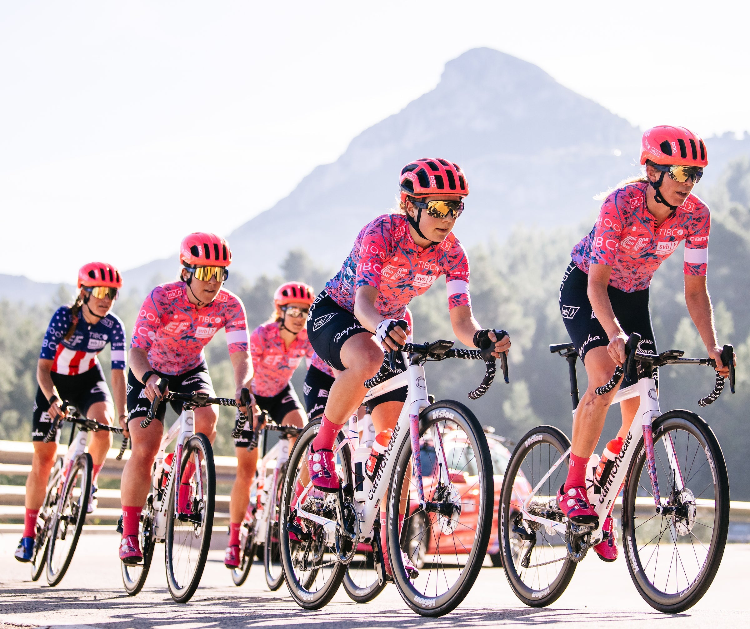 EF Education TIBCO SVB ride Bont Cycling shoes for 2022