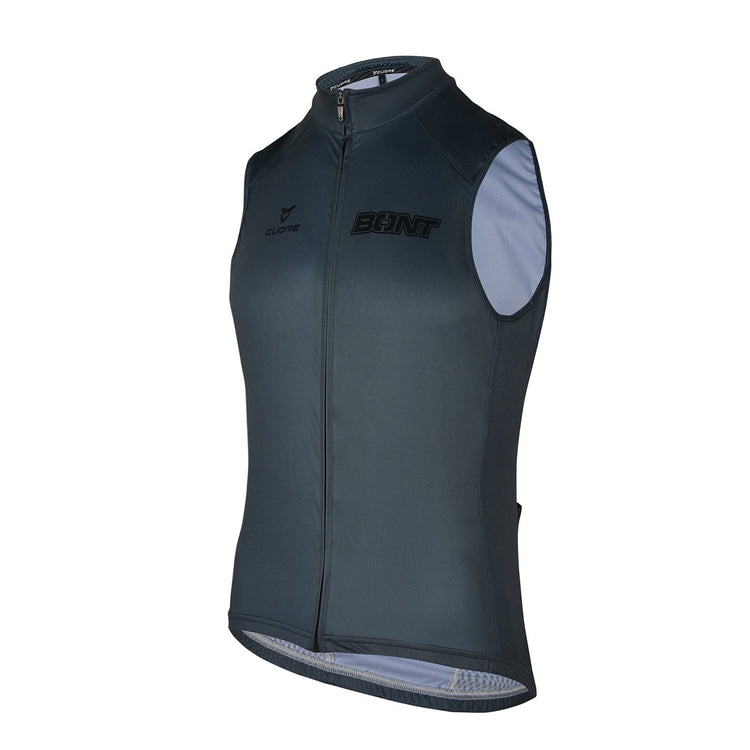 Men's Splash Vest w/Pockets Grey/Black
