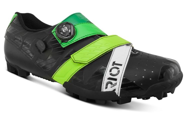 Riot MTB+ BLACK/GREEN (USA)