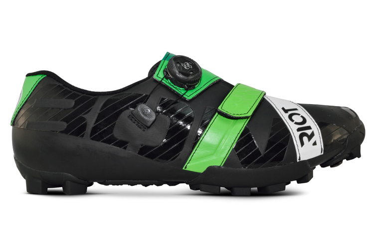 Riot MTB+ BLACK/GREEN (USA)