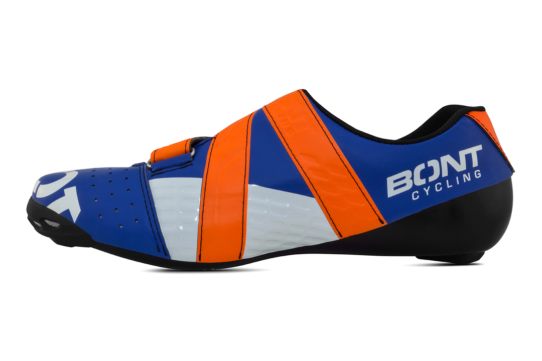Bont Riot BOA Shoes Blue Red 42