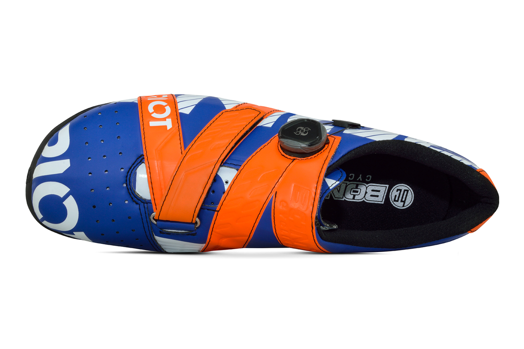 Bont Riot BOA Shoes Blue Red 42